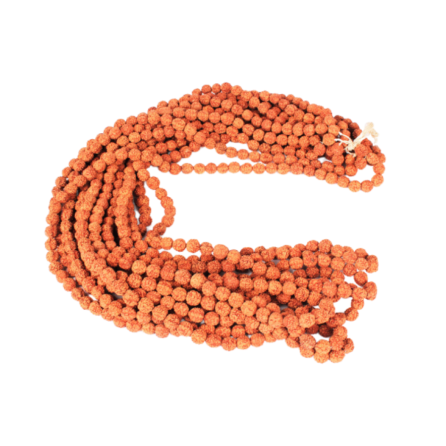 Buy Rudraksha Mala - 11mm - Set of 9 online Rudraksha-Gemstones